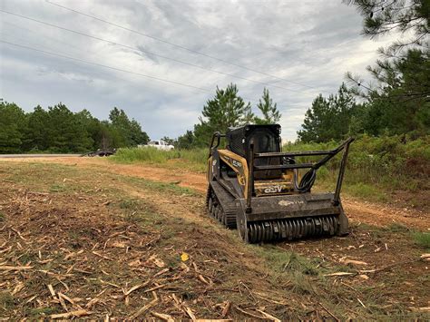 skid steer clearing trees|land clearing skid steer attachments.